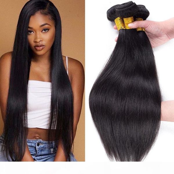 brazilian virgin hair straight human hair bundles unprocessed straight hair extensions cambodian indian peruvian malaysian mongolian weaves, Black
brazilian virgin hair straight human hair bundles unprocessed straight hair extensions cambodian indian peruvian malaysian mongolian weaves, Black