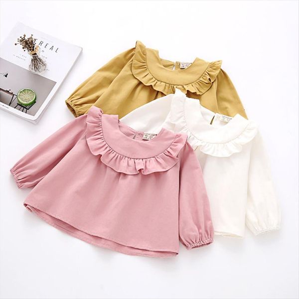 toddler girl shirts spring fashion pink color baby girls blouses cute long sleeve ruffle kids clothes 0 4y, White;black
toddler girl shirts spring fashion pink color baby girls blouses cute long sleeve ruffle kids clothes 0 4y, White;black