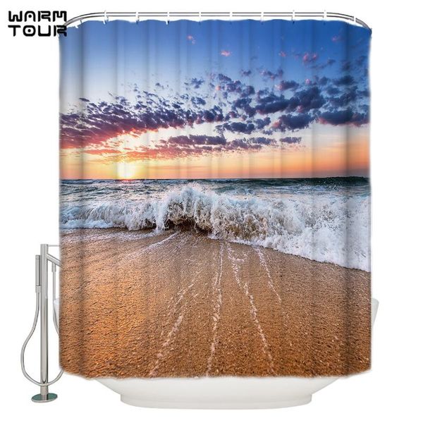 shower curtains warmtour curtain beach sunrise extra long fabric bath bathroom decor sets with hooks
shower curtains warmtour curtain beach sunrise extra long fabric bath bathroom decor sets with hooks