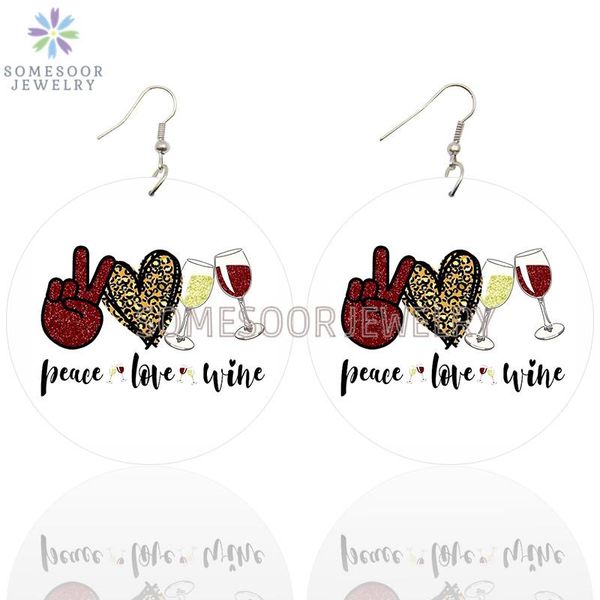 dangle & chandelier somesoor peace love win valentine design wooden drop earrings deep lover girl vintage print loops jewelry for women gift, Silver
dangle & chandelier somesoor peace love win valentine design wooden drop earrings deep lover girl vintage print loops jewelry for women gift, Silver