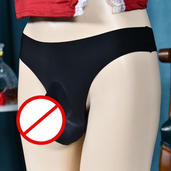 underpants * package contents: 1*underwear men sissy pouch sheath ice silk g-strings thong brief underwear underpant, Black;white
underpants * package contents: 1*underwear men sissy pouch sheath ice silk g-strings thong brief underwear underpant, Black;white