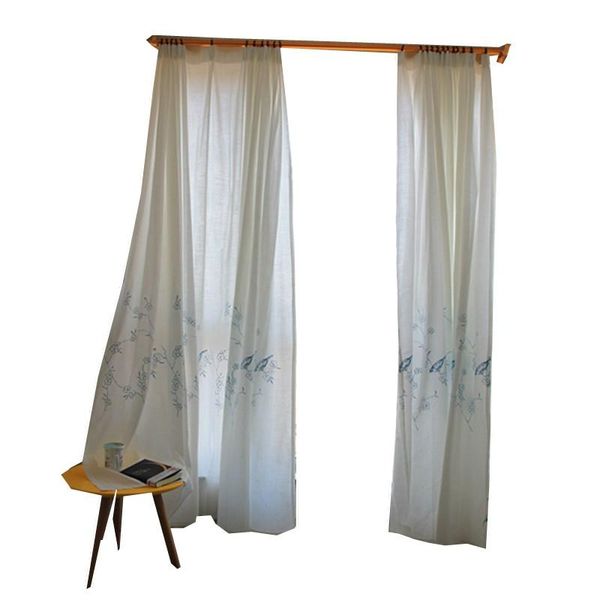 curtain & drapes embroidered bird and flowers design cotton linen curtains for living room bedroom fresh white tulle sheer window
curtain & drapes embroidered bird and flowers design cotton linen curtains for living room bedroom fresh white tulle sheer window