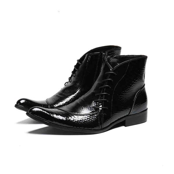 boots mens patent leather black elegant boss ankle cool male dress shoes italian 11#202/20d50 ojkg
boots mens patent leather black elegant boss ankle cool male dress shoes italian 11#202/20d50 ojkg