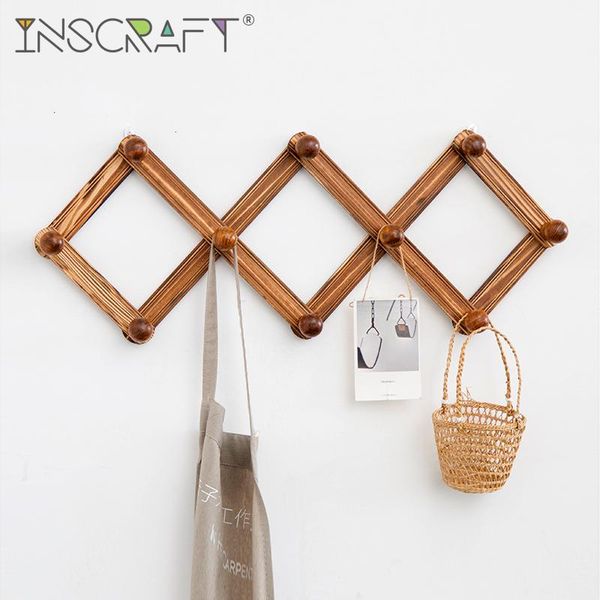 10 peg expandable wooden rack wall mounted multi-purpose entryway coat hook natural wood scarf hat hanger
10 peg expandable wooden rack wall mounted multi-purpose entryway coat hook natural wood scarf hat hanger