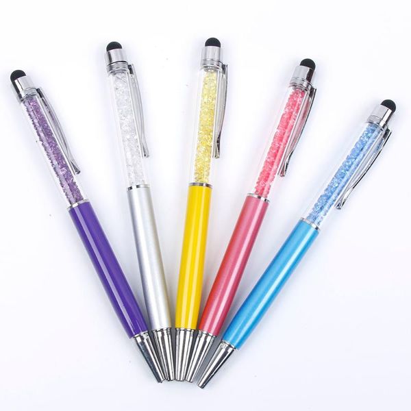 ballpoint pens 5 color crystal pen creative pilot stylus touch for writing stationery office & school ballpen ink black blue, Blue;orange
ballpoint pens 5 color crystal pen creative pilot stylus touch for writing stationery office & school ballpen ink black blue, Blue;orange