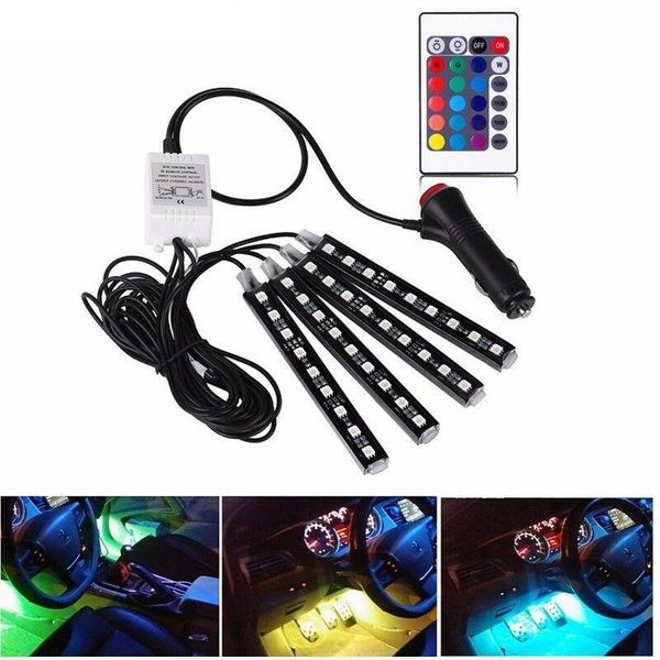 strips 4pcs car led strip rgb light lights colors styling decorative atmosphere lamps interior with remote 12v
strips 4pcs car led strip rgb light lights colors styling decorative atmosphere lamps interior with remote 12v