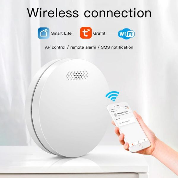 smart home control graffiti intelligent wifi fire smoke alarm sensor wireless detector sound light led indicator flash
smart home control graffiti intelligent wifi fire smoke alarm sensor wireless detector sound light led indicator flash