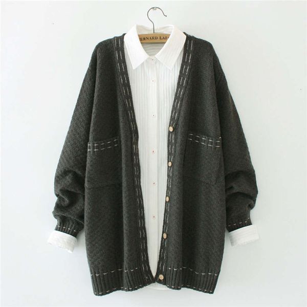 loose autumn size 200kg knitted jacket women's wear casual dotted cardigan fat girl sweater with 9574 luxury, White;black
loose autumn size 200kg knitted jacket women's wear casual dotted cardigan fat girl sweater with 9574 luxury, White;black