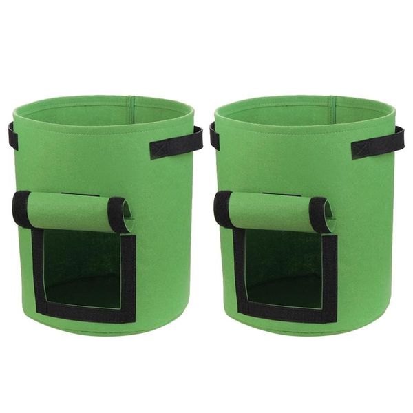 planters & pots potato grow bags, 2 pack heavy-duty plant bag with dual handles window, perfect for fruits and greens
planters & pots potato grow bags, 2 pack heavy-duty plant bag with dual handles window, perfect for fruits and greens