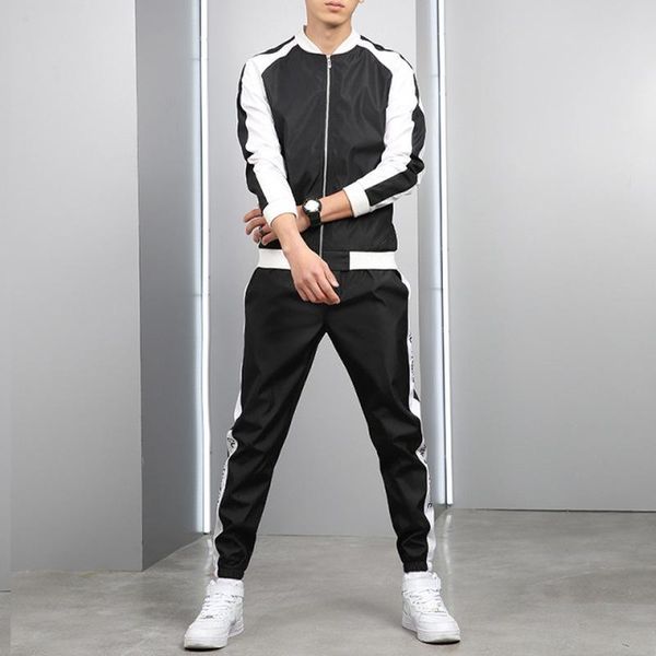 men's sportswear sets tracksuit spring autumn casual tracksuits men 2 piece zipper sweatshirt + sweatpants brand track suit set, Gray
men's sportswear sets tracksuit spring autumn casual tracksuits men 2 piece zipper sweatshirt + sweatpants brand track suit set, Gray