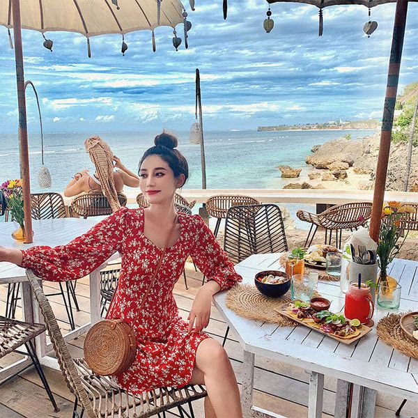 women summer long lantern sleeve mini dress vintage print floral female boho dress casual holiday lady beach vestidos, Black;gray
women summer long lantern sleeve mini dress vintage print floral female boho dress casual holiday lady beach vestidos, Black;gray