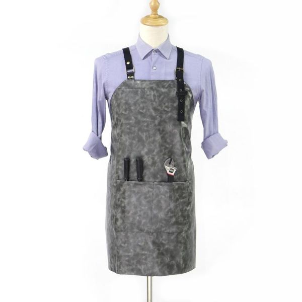 professional promotion bib pu leather waterproof industrial apron with custom logo
professional promotion bib pu leather waterproof industrial apron with custom logo