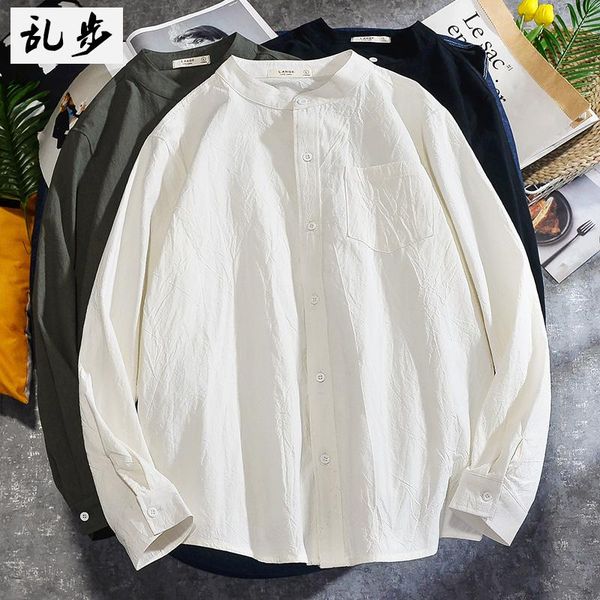 men's casual shirts loose korean style fashion hawaiian harajuku long sleeve slim fit camisa hombre clothing db60sh, White;black
men's casual shirts loose korean style fashion hawaiian harajuku long sleeve slim fit camisa hombre clothing db60sh, White;black