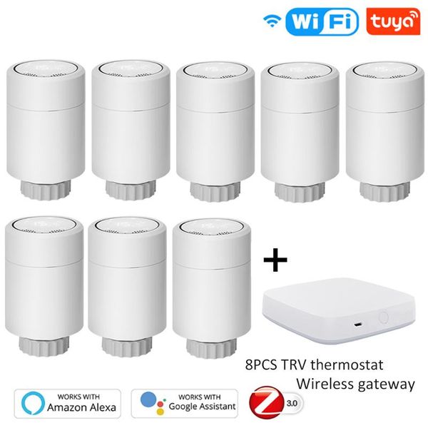 smart home control zigbee thermostatic radiator valve controller trv thermostat tuya temperature voice compatible with alexa
smart home control zigbee thermostatic radiator valve controller trv thermostat tuya temperature voice compatible with alexa