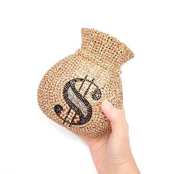 lianmall luxury women evening party designer funny rich dollar hollow out crystal clutches purses pouch dollar money bag
lianmall luxury women evening party designer funny rich dollar hollow out crystal clutches purses pouch dollar money bag