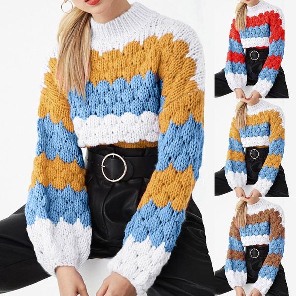 women's sweaters fashion turtleneck sweater casual color block puff sleeve loose pullover korean college style jumper, White;black
women's sweaters fashion turtleneck sweater casual color block puff sleeve loose pullover korean college style jumper, White;black