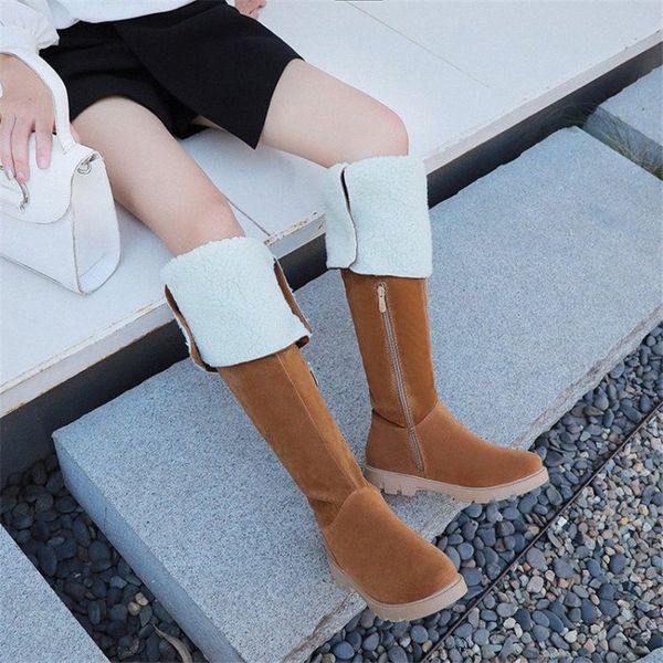 pxelena faux suede 2020 winter women thigh high snow boots zip low heel comfort casual long over the knee boots female shoes 43 n6ny#, Black
pxelena faux suede 2020 winter women thigh high snow boots zip low heel comfort casual long over the knee boots female shoes 43 n6ny#, Black