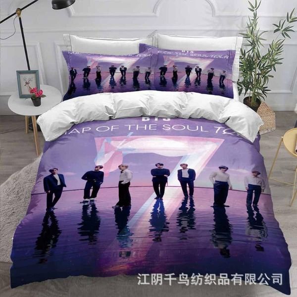 bedding sets bangtan boys quilt cover set 3pc pattern duvet bedclothes single double king size qulit
bedding sets bangtan boys quilt cover set 3pc pattern duvet bedclothes single double king size qulit