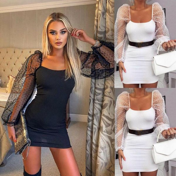 bandage dress autumn women bodycon dress slim sheath mesh sheer long sleeve 2021 spring casual party dresses, Black;gray
bandage dress autumn women bodycon dress slim sheath mesh sheer long sleeve 2021 spring casual party dresses, Black;gray