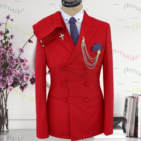 men's suits & blazers thorndike 2022 red formal young men peaked lapel groom trajes de hombre 2 pieces party tuxedo clothing with pants, White;black
men's suits & blazers thorndike 2022 red formal young men peaked lapel groom trajes de hombre 2 pieces party tuxedo clothing with pants, White;black
