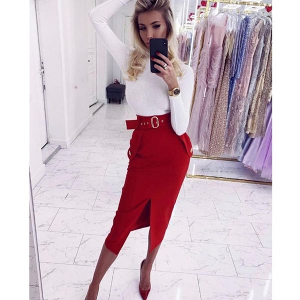 skirts brand women fashion thick rayon bandage skirt 2021 designer high street split mid-calf party bodycon with belt 72cm, Black
skirts brand women fashion thick rayon bandage skirt 2021 designer high street split mid-calf party bodycon with belt 72cm, Black