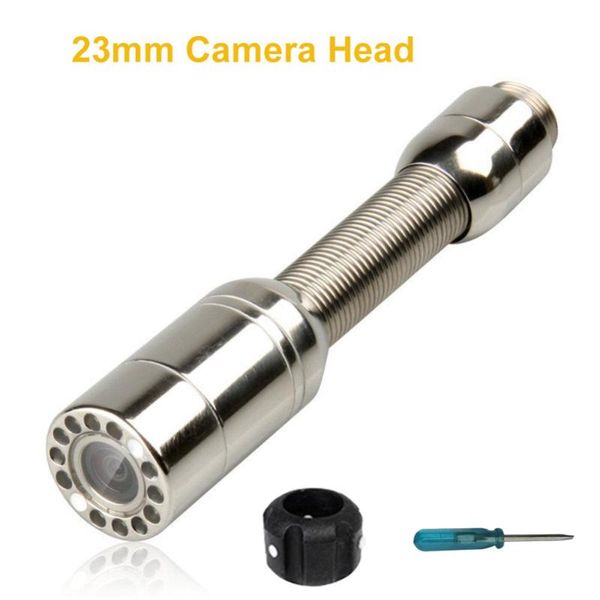 cameras 23mm camera head for sewer pipe inspection system with 12pcs white led lights pipeline
cameras 23mm camera head for sewer pipe inspection system with 12pcs white led lights pipeline