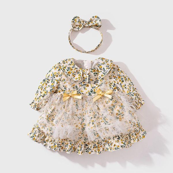 girl's dresses baby girls dress summer infant princess birthday party childre girl floral lovely sundress and hairband clothes cotton, Red;yellow
girl's dresses baby girls dress summer infant princess birthday party childre girl floral lovely sundress and hairband clothes cotton, Red;yellow