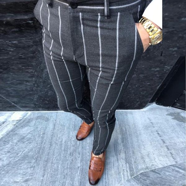 business striped jogging pants for men fashion slim fit zipper with pocket long pants casual skinny slim trousers, Black
business striped jogging pants for men fashion slim fit zipper with pocket long pants casual skinny slim trousers, Black