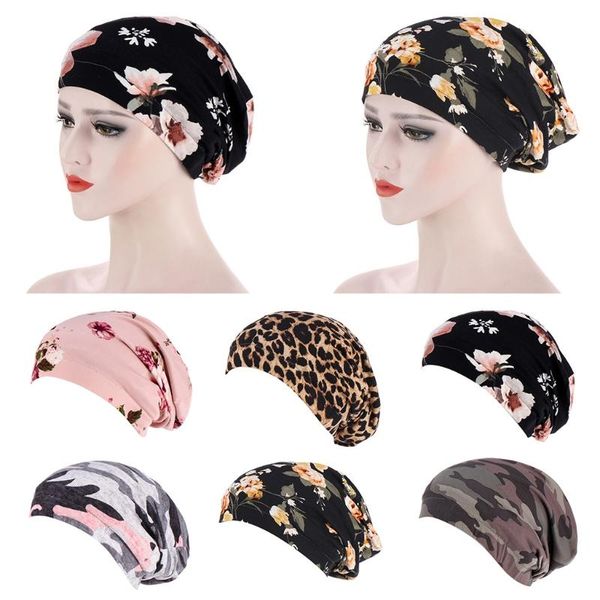 women satin lined sleep cap leopard floral camo print double layer slouchy bonnet beanie chemo muslim headwear night hair hat, Blue;gray
women satin lined sleep cap leopard floral camo print double layer slouchy bonnet beanie chemo muslim headwear night hair hat, Blue;gray