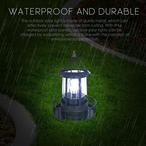 lawn lamps solar rotating lighthouse led lights garden waterproof light decoration house outdoor lantern landscape #y10
lawn lamps solar rotating lighthouse led lights garden waterproof light decoration house outdoor lantern landscape #y10