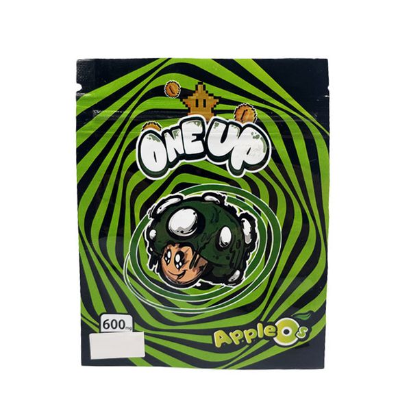 one up appleos flavors candy bag 600 mg empty resealable edible grade storage aluminum foil plastic packaging mylar bags smell proof 9*11cm
one up appleos flavors candy bag 600 mg empty resealable edible grade storage aluminum foil plastic packaging mylar bags smell proof 9*11cm