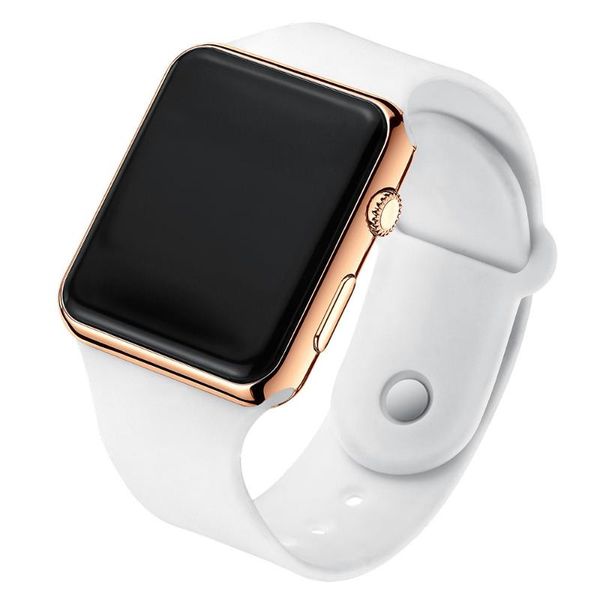 wristwatches led digital electronic women's watch, simple and casual silicone wristband, in 2021, Slivery;brown
wristwatches led digital electronic women's watch, simple and casual silicone wristband, in 2021, Slivery;brown