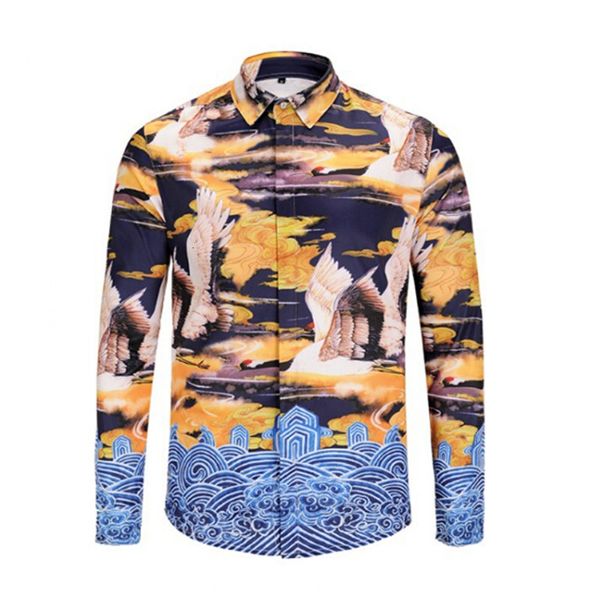chinese back to the ancient royal wind high grade printing men's shirt floral printed man casual shirts fashion 4n88, White
chinese back to the ancient royal wind high grade printing men's shirt floral printed man casual shirts fashion 4n88, White