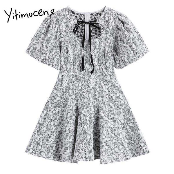 yitimuceng vintage floral dresses women summer cut out patchwork lace mini puff sleeve high waist fashion boho dress 210601, Black;gray
yitimuceng vintage floral dresses women summer cut out patchwork lace mini puff sleeve high waist fashion boho dress 210601, Black;gray