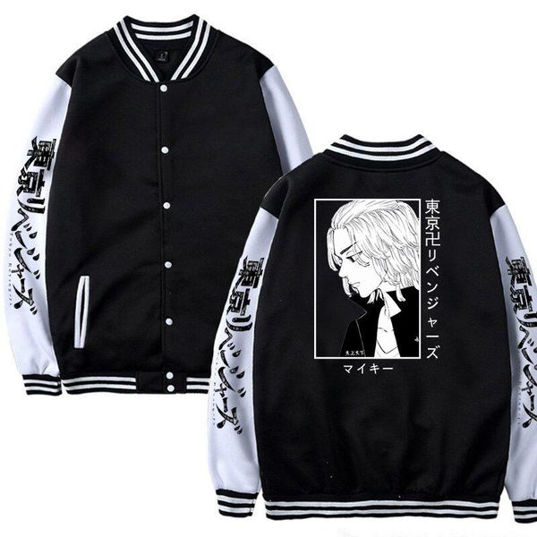 men's jackets autumn winter coats patchwork anime tokyo revengers men women's baseball varsity jacket harajuku mikey bomber coat c, Black;brown
men's jackets autumn winter coats patchwork anime tokyo revengers men women's baseball varsity jacket harajuku mikey bomber coat c, Black;brown