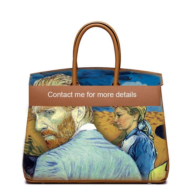 handmake painted graffiti love art vincent willem van gogh genuine leather vintage women hand bag designers luxury handbags, Black;red
handmake painted graffiti love art vincent willem van gogh genuine leather vintage women hand bag designers luxury handbags, Black;red