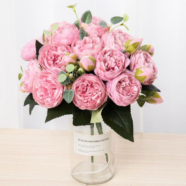decorative flowers & wreaths rose pink peony artificial home decoration silk 1 bouquet fake for wedding party supplies
decorative flowers & wreaths rose pink peony artificial home decoration silk 1 bouquet fake for wedding party supplies