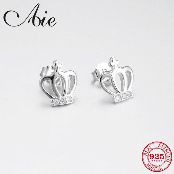 stud valentine's day gift 925 sterling silver charming beautiful crown clear cz shape diy fine earrings fashion luxury party, Golden;silver
stud valentine's day gift 925 sterling silver charming beautiful crown clear cz shape diy fine earrings fashion luxury party, Golden;silver