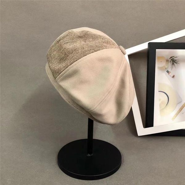 berets 202107-2509204 autumn suded patchwork herringbone cloth lady beret hat men women leisure painter, Blue;gray
berets 202107-2509204 autumn suded patchwork herringbone cloth lady beret hat men women leisure painter, Blue;gray