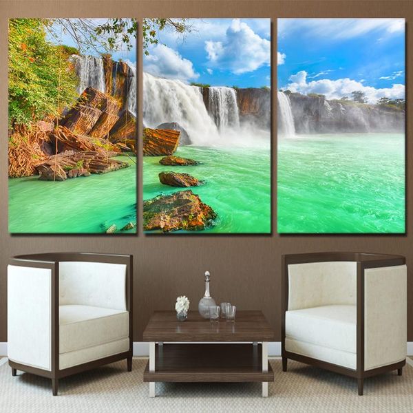 other home decor wall art pictures posters frame 3 pieces waterfall natural landscape green lake hd printed modern painting on canvas
other home decor wall art pictures posters frame 3 pieces waterfall natural landscape green lake hd printed modern painting on canvas
