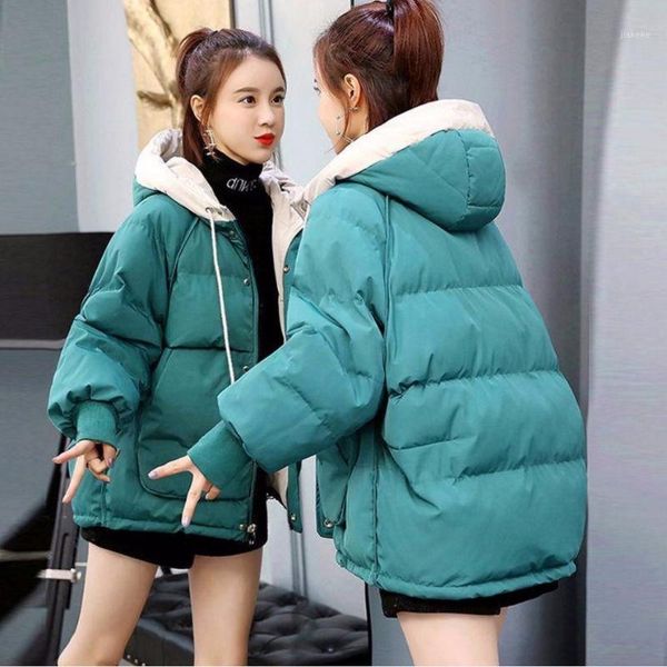 women winter coats short cotton casual puffer jackets hooded women thick warm winter padded parkas female bubble coat1, Black
women winter coats short cotton casual puffer jackets hooded women thick warm winter padded parkas female bubble coat1, Black