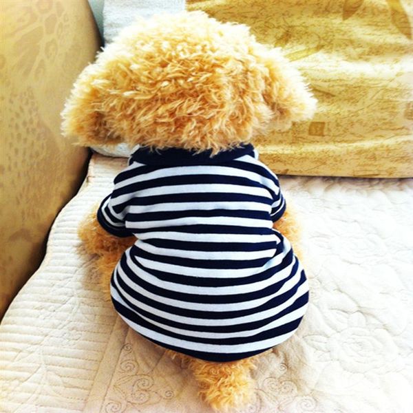 dog apparel cute clothes comfortable pet costume striped pattern vest for spring summer teddy supplies (blue, size l)
dog apparel cute clothes comfortable pet costume striped pattern vest for spring summer teddy supplies (blue, size l)