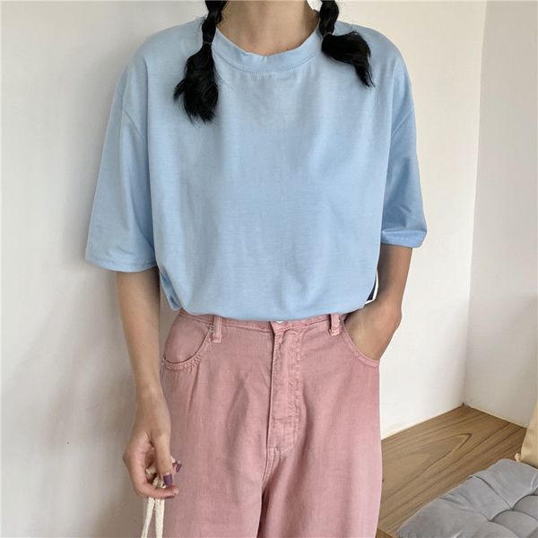 2021 fashion basic t-shirt woman o-neck harajuku will see korean hipster white tshirt p1j9
2021 fashion basic t-shirt woman o-neck harajuku will see korean hipster white tshirt p1j9