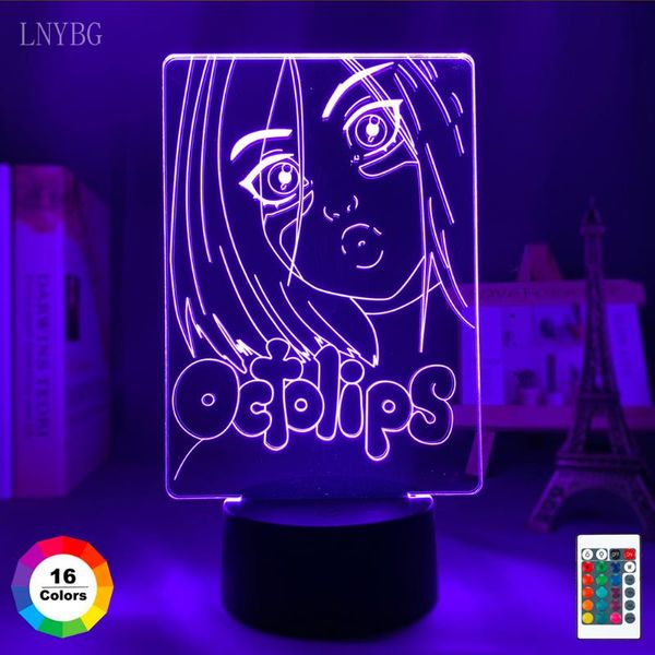 night lights 3d led nightlight anime octolips manga light for kids child birthday gift bedroom decor bedside table home room study lamp
night lights 3d led nightlight anime octolips manga light for kids child birthday gift bedroom decor bedside table home room study lamp