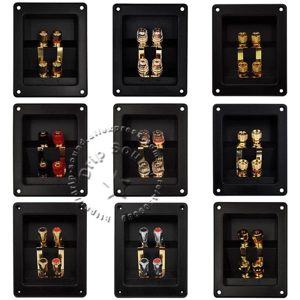 computer speakers 2pcs 123x96mm 4 way speaker square junction box audio loudspeaker copper wiring terminal binding post
computer speakers 2pcs 123x96mm 4 way speaker square junction box audio loudspeaker copper wiring terminal binding post