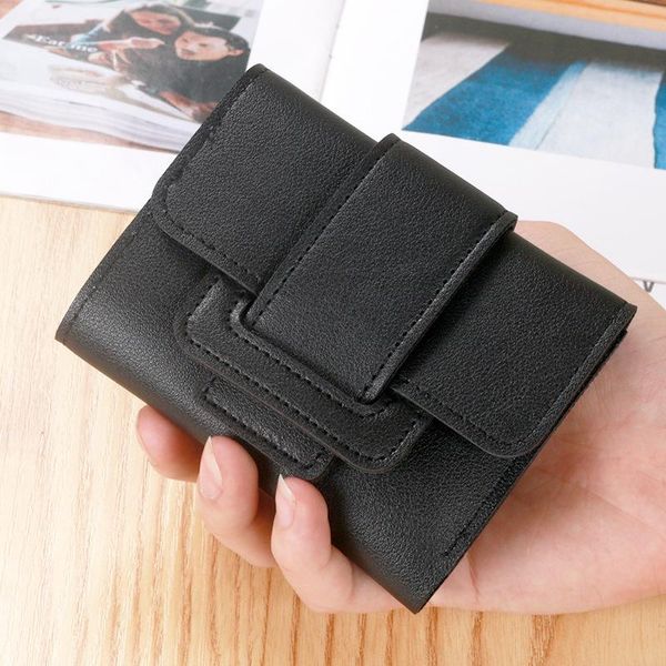 wallets women bag small short fashion brand pu leather purse card bags for ladies female 2021 mini coin clutch money clip wallet, Red;black
wallets women bag small short fashion brand pu leather purse card bags for ladies female 2021 mini coin clutch money clip wallet, Red;black