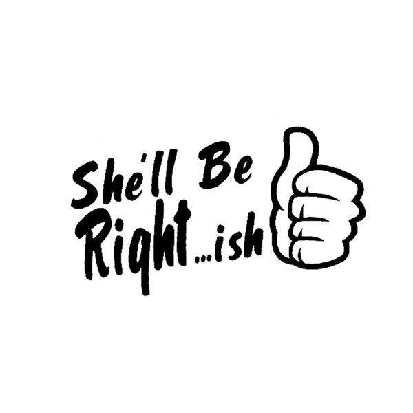 16*9.2cm she'll be right vinyl decals inspirational quotations funny car window bumper novelty jdm drift vinyl decal sticker
16*9.2cm she'll be right vinyl decals inspirational quotations funny car window bumper novelty jdm drift vinyl decal sticker