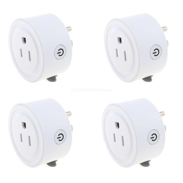 smart power plugs wifi plug mini outlet work with alexa, home, 2.4g only, no hub required,(4 pack) dropship
smart power plugs wifi plug mini outlet work with alexa, home, 2.4g only, no hub required,(4 pack) dropship