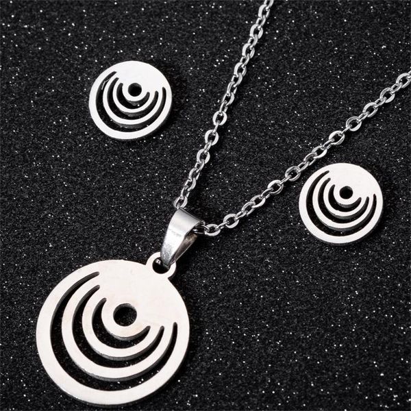 pendant necklaces 2021 women's earring set color clavicle necklace exquisite earrings for women party gifts, Silver
pendant necklaces 2021 women's earring set color clavicle necklace exquisite earrings for women party gifts, Silver