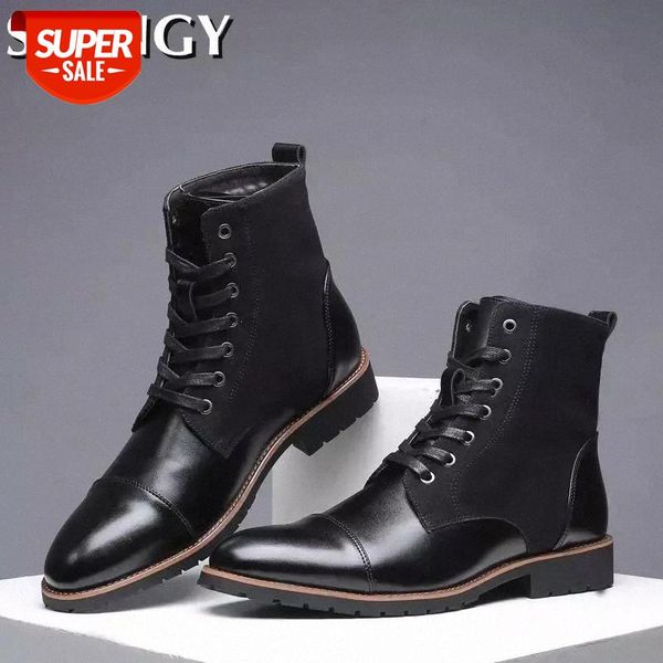 2020 new fashion men's shoes ankle boots casual plush warm men boots patchwork square toe shoes business for males #w45l
2020 new fashion men's shoes ankle boots casual plush warm men boots patchwork square toe shoes business for males #w45l